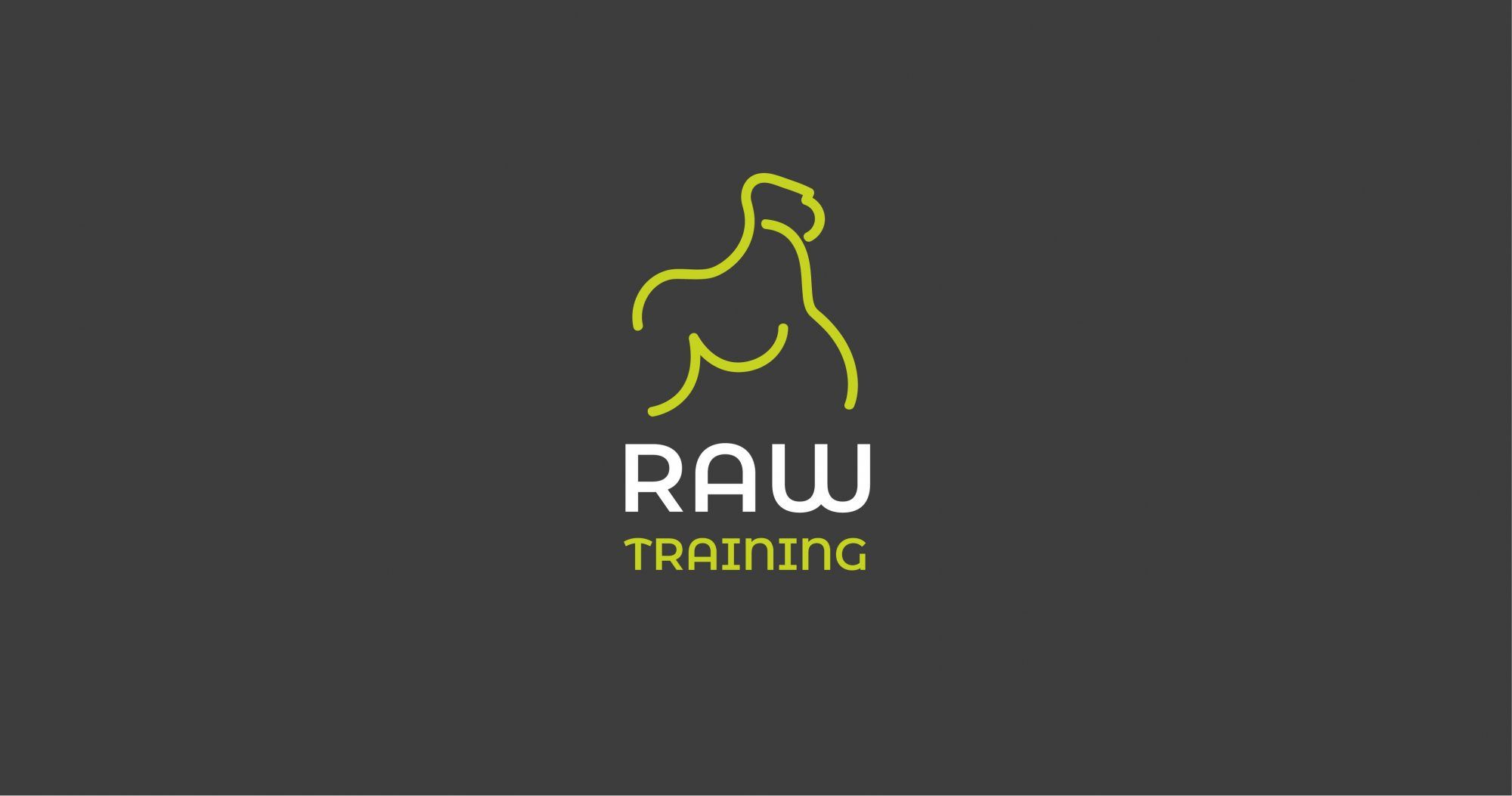 Creación de logo para entrenamiento Raw Training